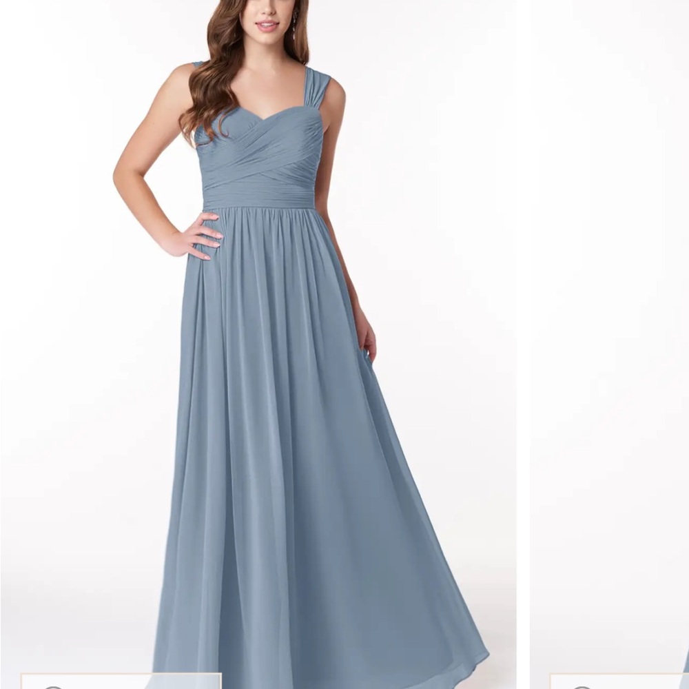 Azazie Dusty Blue Bridesmaid Dress